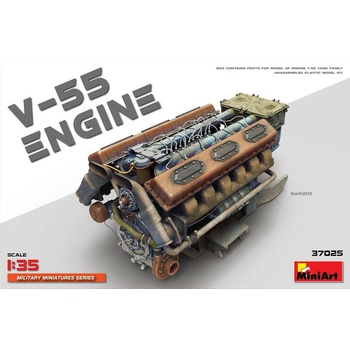 V-55 Engine MiniArt 1:35