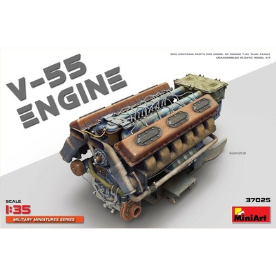 V-55 Engine MiniArt 1:35