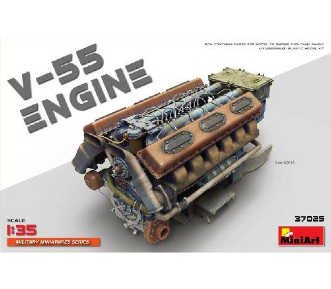 V-55 Engine MiniArt 1:35