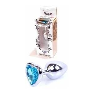 Boss of Toys Metal anal plug anal plug with heart 7cm