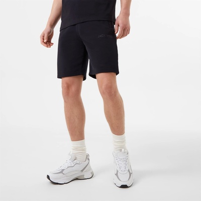Jack Wills Къси панталони Jack Wills Jacquard Logo Shorts - Black