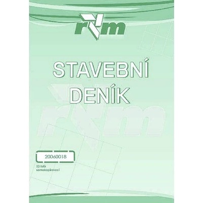 M.A.T. deník stavební 53 listů samokopírovací – Hledejceny.cz