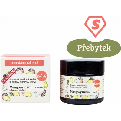 Kvitok Mangový krém pro citlivou a suchou pleť 60 ml