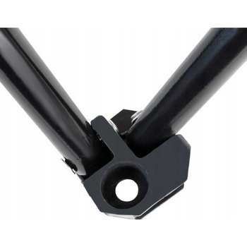 Trizand Stolička pre rybárčenie a turistiku odtiene šedej a striebornej