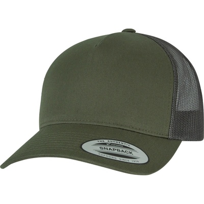 Flexfit 6506 5 panelová Retro Trucker 55.6506 chocolate chip/greyish brown
