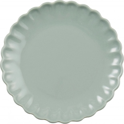 Ib Laursen Talíř Mynte Green Tea 19,5 cm, zelená barva, keramika