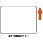Niimbot A2A88608401, 40x30mm, 230 бр. , бели самозалепващи се етикети (A2A88608401)
