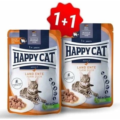Happy Cat kachní 20 x 85 g