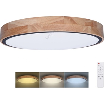 Solight WO8006 - LED осветително тяло IRON OAK LED/60W/230V 3000-6500K Ø51 см+DO (SL1529)
