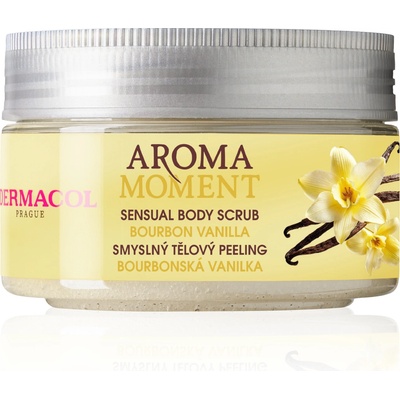 Dermacol Aroma Moment cukrový telový peeling vanilla bourbon 200 g