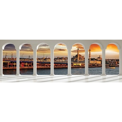 Preinterier FT4070 Fototapeta na stenu Istambul - výhľad vlies 620cm x 219cm