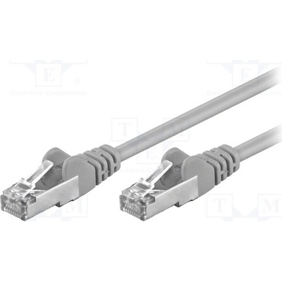 Goobay 95613 Patch, RJ45 vidlice,z obou stran, F/UTP, 5e, lanko, CCA, PVC