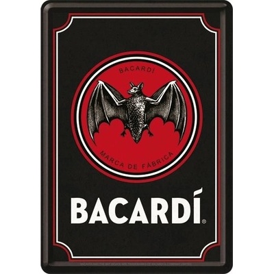Postershop Plechová pohlednice - Bacardi