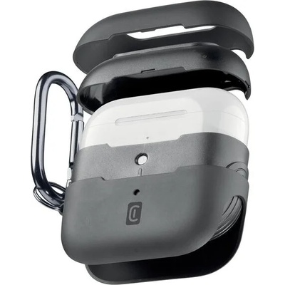 Cellularline Defender калъф за Airpods 3, Черен (8664)