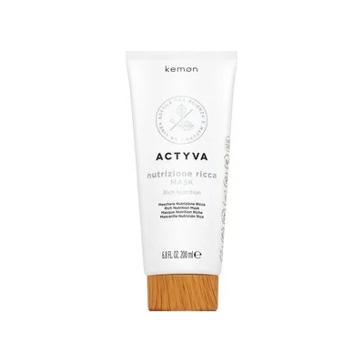 Kemon Actyva Nutrizione Rich Mask подхранваща маска За мното суха коса 200 ml