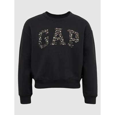 GAP Детски суитшърт с логото на GAP GAP | Cheren | Момичешки | 140-146