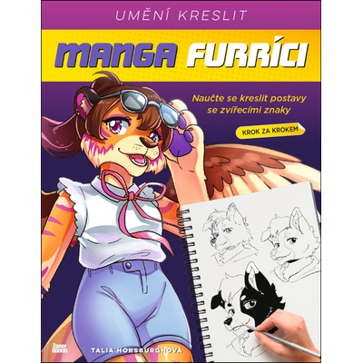 Umění kreslit manga Furríci Naučte se kreslit postavy se zvířecími znaky