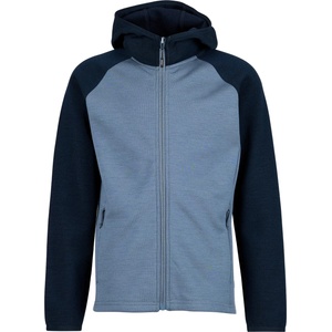 Stoic Детско вълнено яке Stoic Kid's MerinoFleece270 KuolpaLightSt. Zip Hoody Merino hoodie - Dark Navy / Ocean Blue - размер 164 (EU) (703-6661-0116)