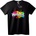 NOONEBRAND Тениска Roblox Цветен Разплиск - 5XL, Black