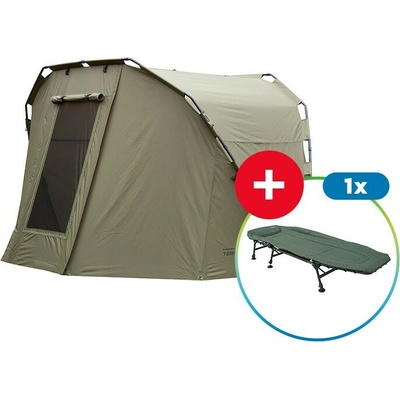 Bivak Mikado Territory 2 Man Bivvy + Lehátko Suretti Fishmaster