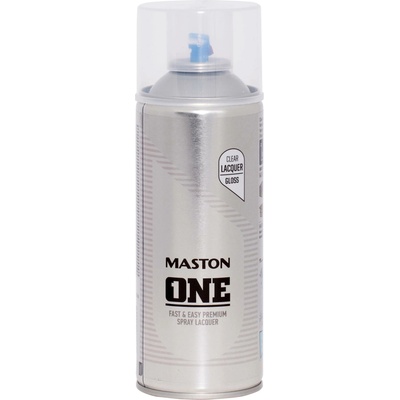 Maston ONE Sprej bezbarvá lak 400 ml Sprej: Satin/Pololesk