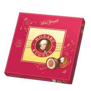 Manner Австрия Моцарт Кугелн Бонбониера 247гр