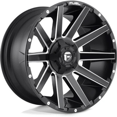 Fuel D616 Contra 9x20 5x114.3 ET1 matte black milled