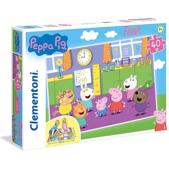 Clementoni 25458 Floor Peppa Pig 40 dielov