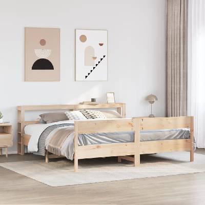 zahrada-XL 3306177 Postel bez matrace masivní borovice