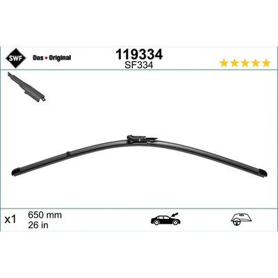 SWF Visioflex SINGLE 650 mm 119334