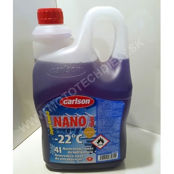 Carlson Zimná kvapalina do ostrekovačov Nano -22°C 4 l