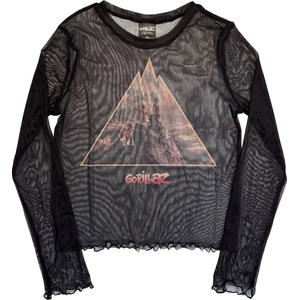 Gorillaz The Mountain Crop Top Black S Дамски (GORMCT34LB01)