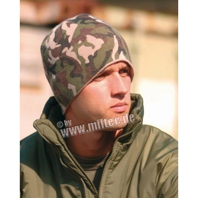 Čiapka beanie pletená woodland