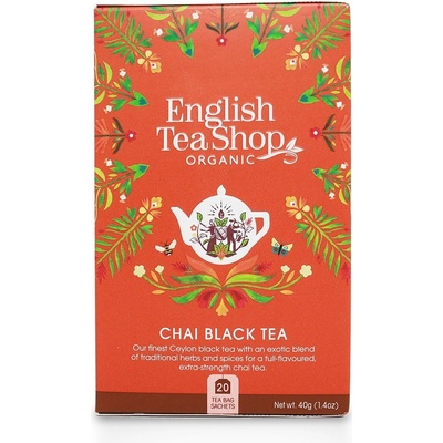English Tea Shop CHAI Černý Čaj 20 x 2 g