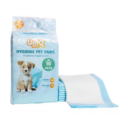 Uniq Pets Pet Pads Grass Scent 60 x 60cm 10pcs - пелени с аромат на трева