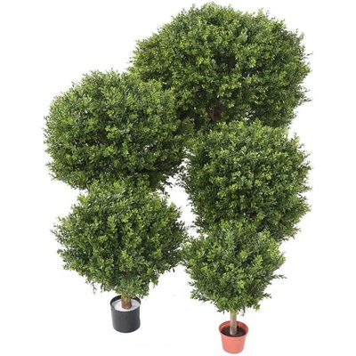 BUXUS KOULE RED DAY UV, 60cm