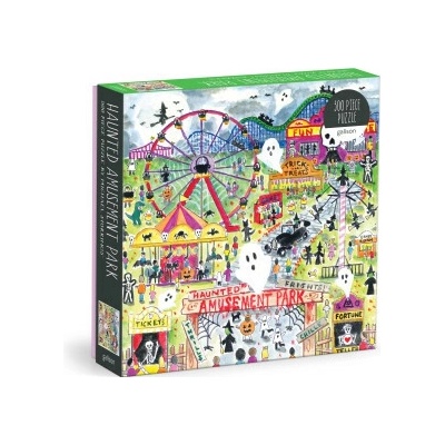 Galison Michael Storrings Haunted Amusement Park 500 dielov