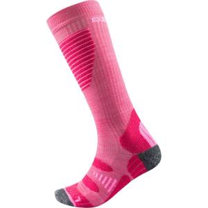 Devold Детски ски чорапи Devold Cross Country Kid Sock Ski socks - Cerise - размер 25-27 (EU) (201-1593-0111)