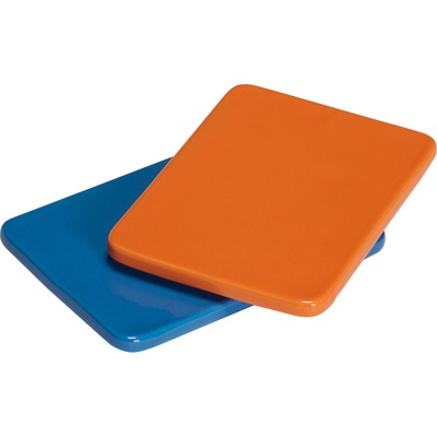 Hübsch Декоративни подноси Amare 10 x 15 см синьо и оранжево 2 бр (211902)