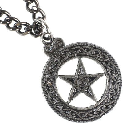 FALON Колие с висулка Pentagram - PSY663