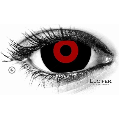 Lucifer Crazy čočky - nedioptrické - ANIME TOKYO GHOUL mini sclera 2 čočky – Hledejceny.cz