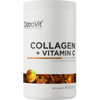 OstroVit Collagen + Vitamin C / Powder [400 грама] Коктейл: Кола с ром