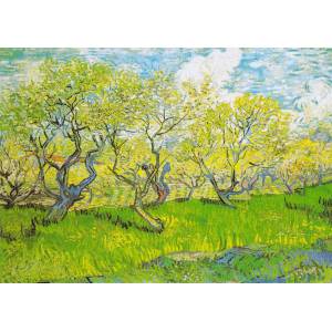 Enjoy - Puzzle Vincent Van Gogh: Orchard in Blossom - 1 000 piese