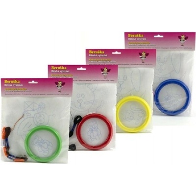 Teddies Detské vyšívanie 3 predlohy rámik