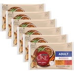 PURINA ONE MINI Куче Възрастни Пиле и говеждо в сос 6 x (4 x 85г)