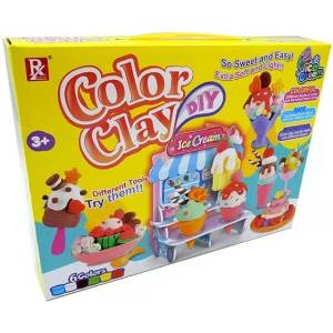 Man Yuk Toys Комплект пластилин за правене на сладолед (736f-1)