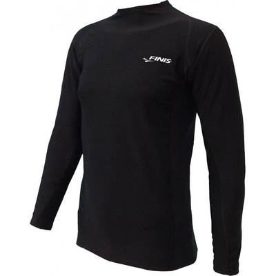 Tričko Finis Thermal Swim shirt black