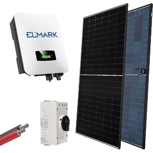 ELMARK On grid СОЛАРНА СИСТЕМА К-Т 3p/30kw С ПАНЕЛ 580w (98sol30003m/7e)