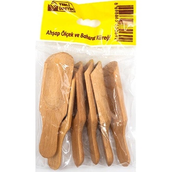 Дървени гребки 9см 6бр (ev-150)