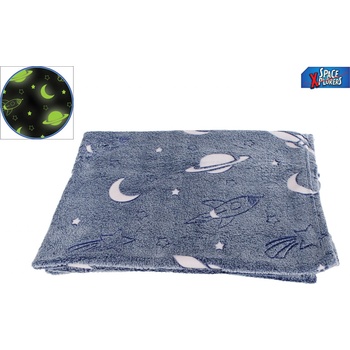 Mikro Trading Deka vesmírný design ve tmě svítící